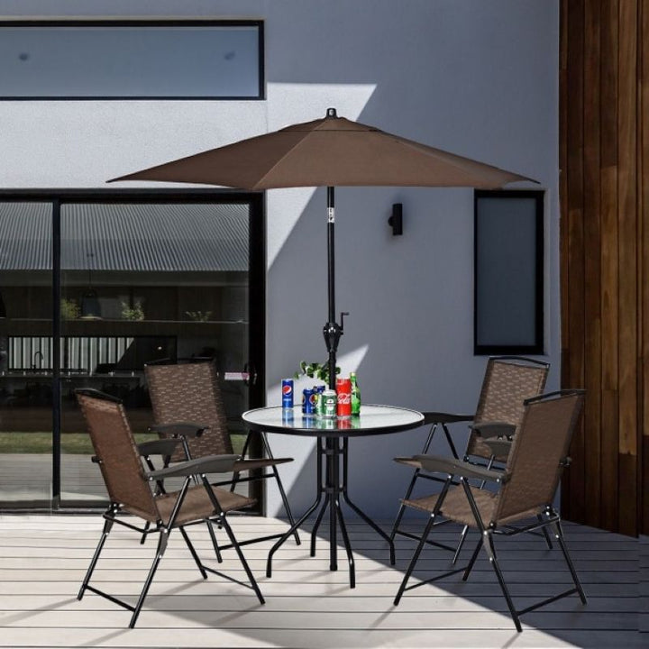 Premium 4-Piece Folding Sling Chairs