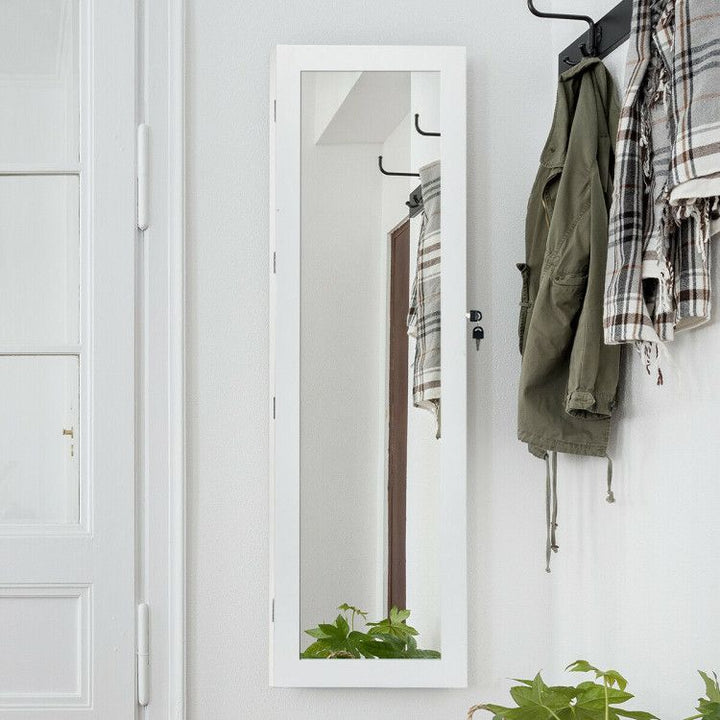 Premium LED Mirror Jewelry Armoire