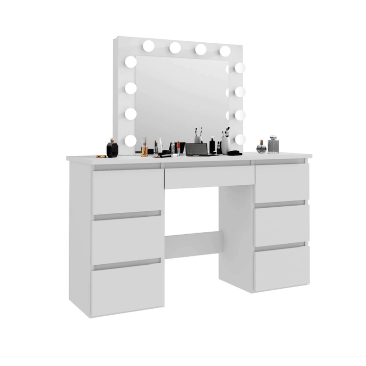 Premium Large White Vanity Table