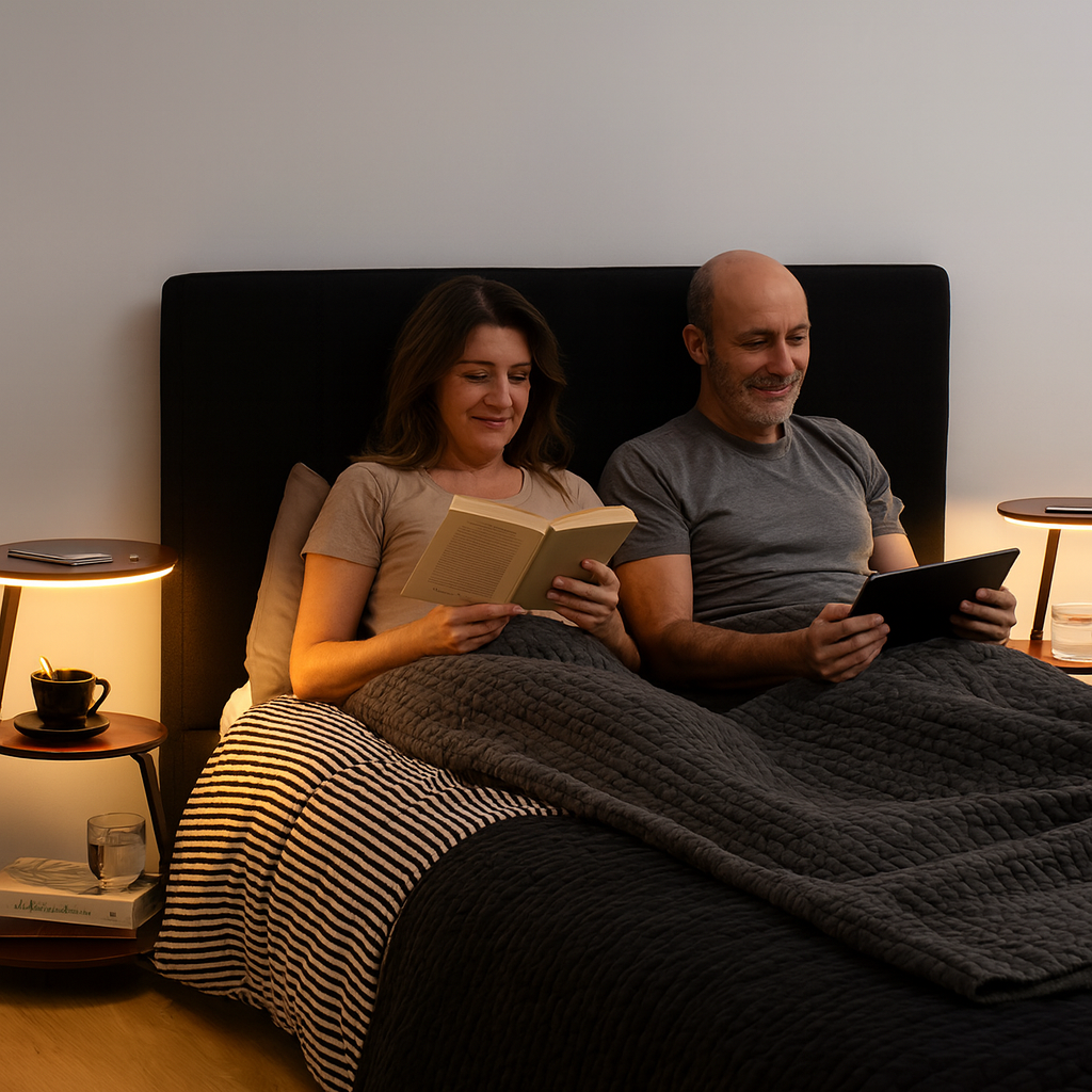 Smart LED Wireless Nightstand – Modern Multi-Function Accent | Bedside Charging Table | Trufairs