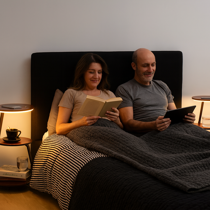 Smart LED Wireless Nightstand – Modern Multi-Function Accent | Bedside Charging Table | Trufairs