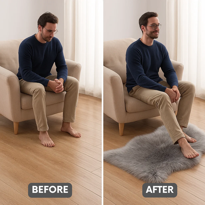 Long Fluffy Imitation Wool Rug – Premium Soft Accent Carpet | Bedroom Living Room Plush | Trufairs