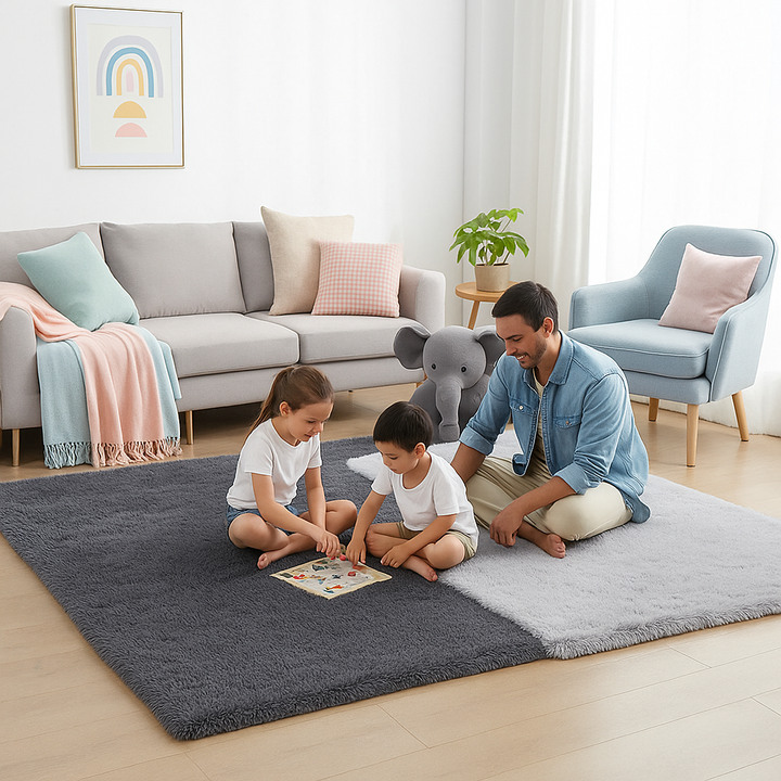 Super Plush Shag Area Rug – Extra Large Cozy Fuzzy Carpet | Bedroom & Living Room Decor | Trufairs