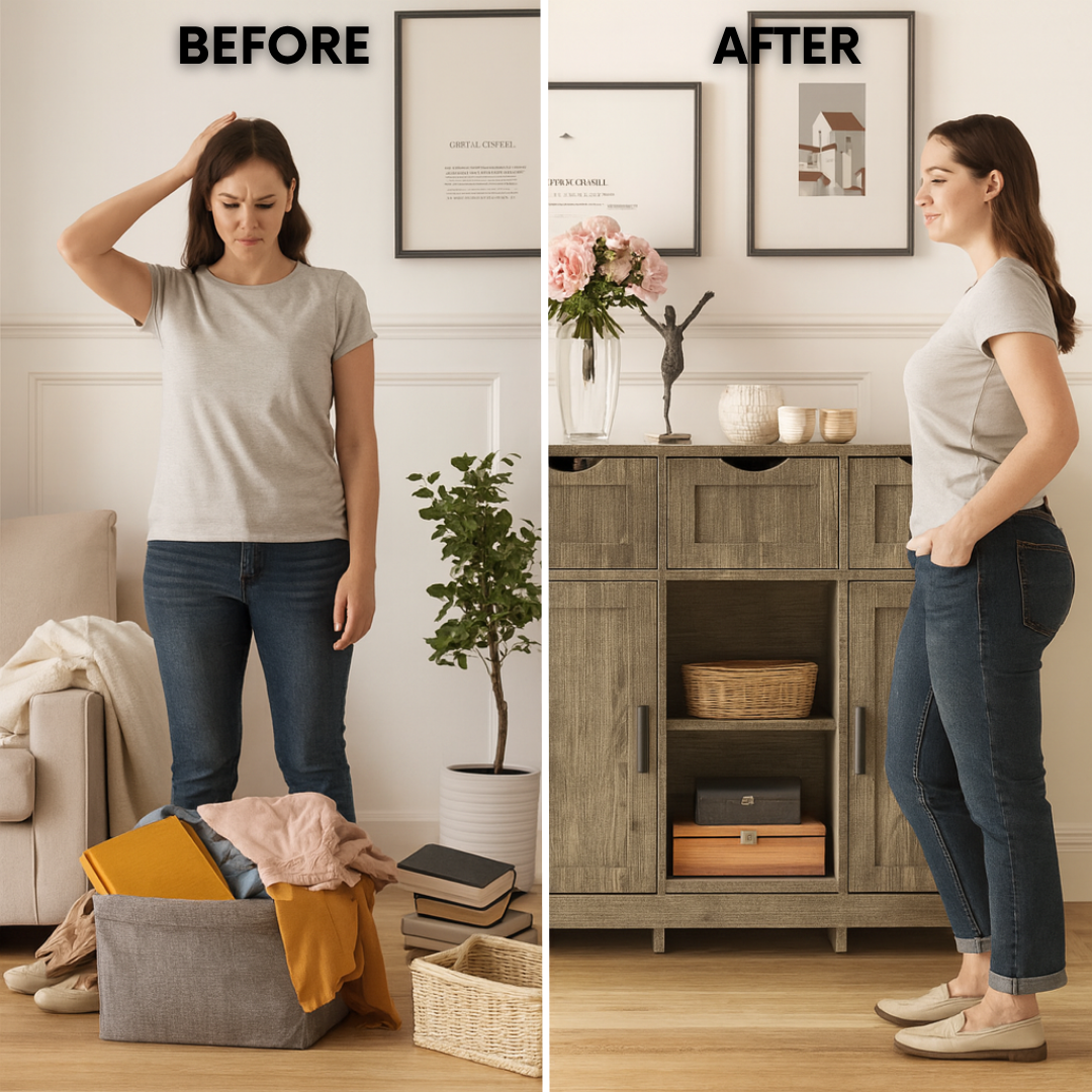 Multifunctional Storage Cabinet – Organized Living Made Easy | Accent Cabinet Furniture | Trufairs