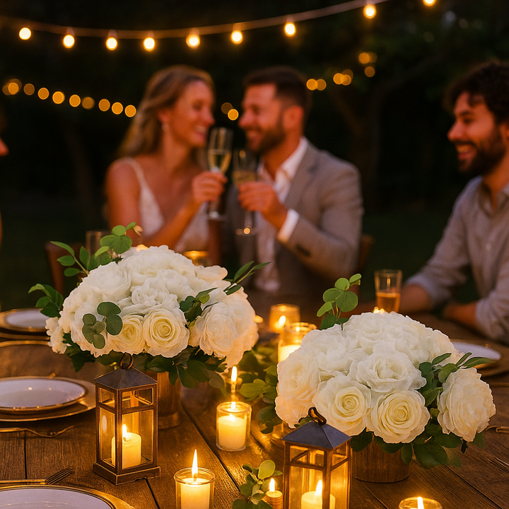 Elegant Silk Flower Balls – Premium Wedding Centerpieces | Decorative Accessories | Trufairs