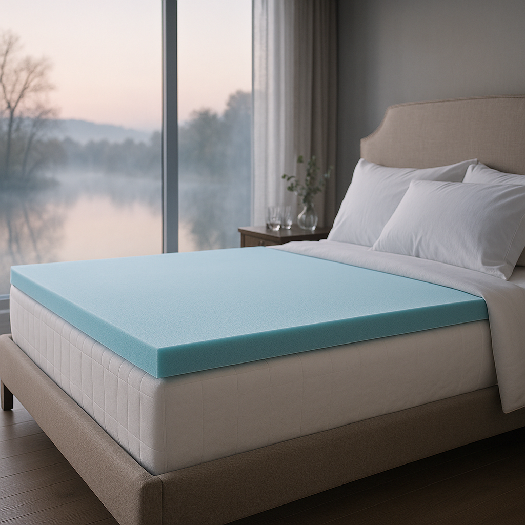 Professional Cooling Gel  Mattress Topper
