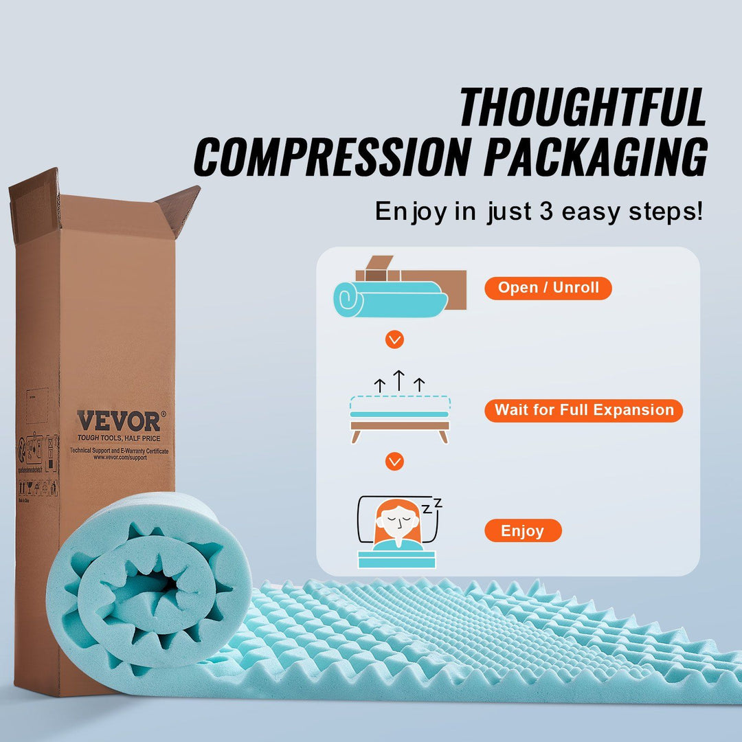 Professional Cooling Gel  Mattress Topper