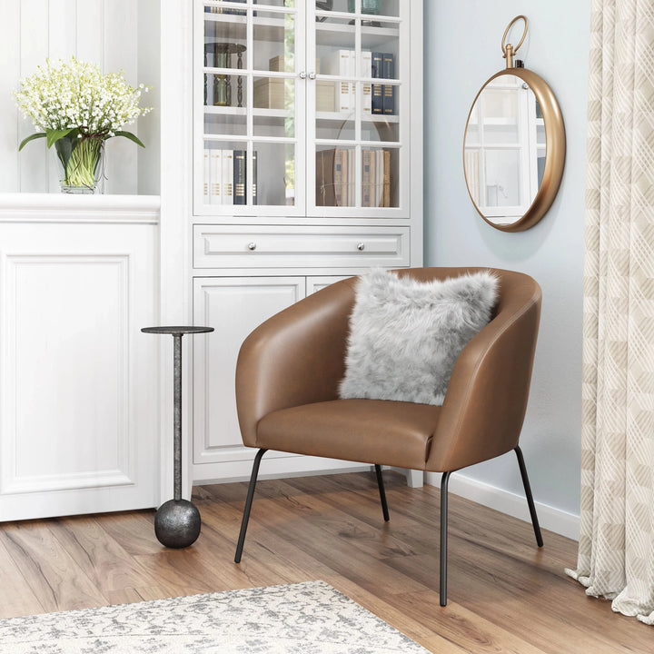 QUINTEN ACCENT CHAIR BRN