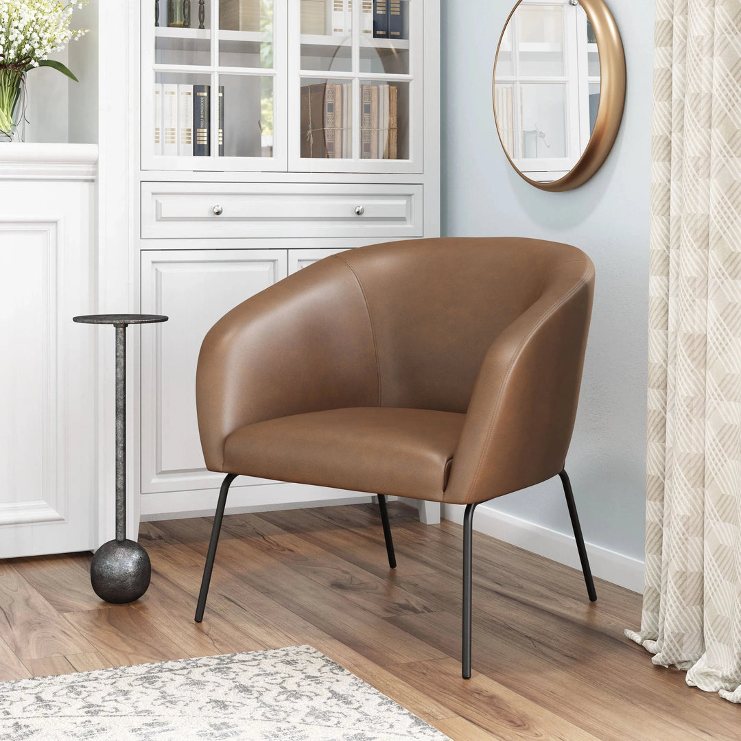 QUINTEN ACCENT CHAIR BRN