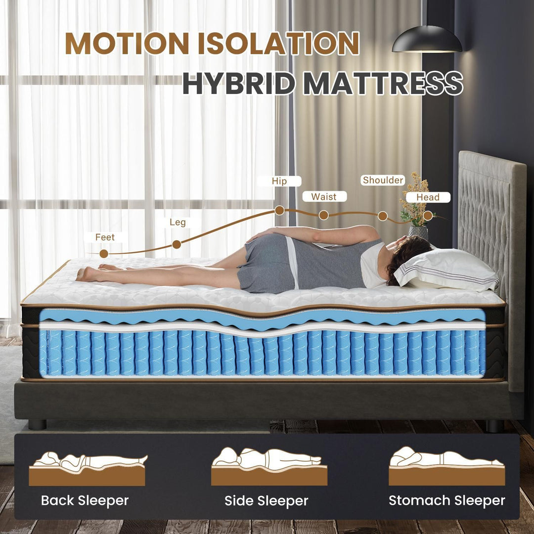 Queen Plush Hybrid Mattresses