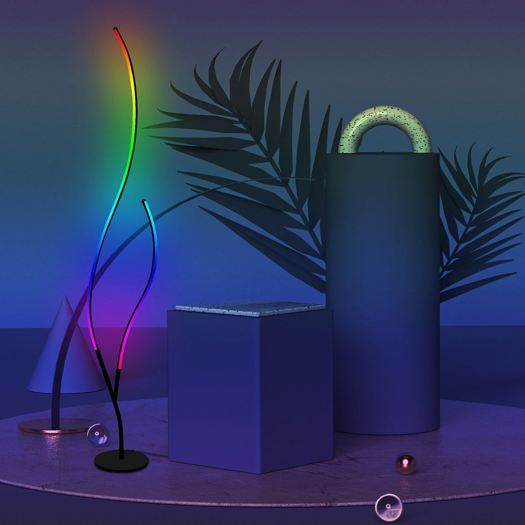 RGBCW Ripple Floor Lamp