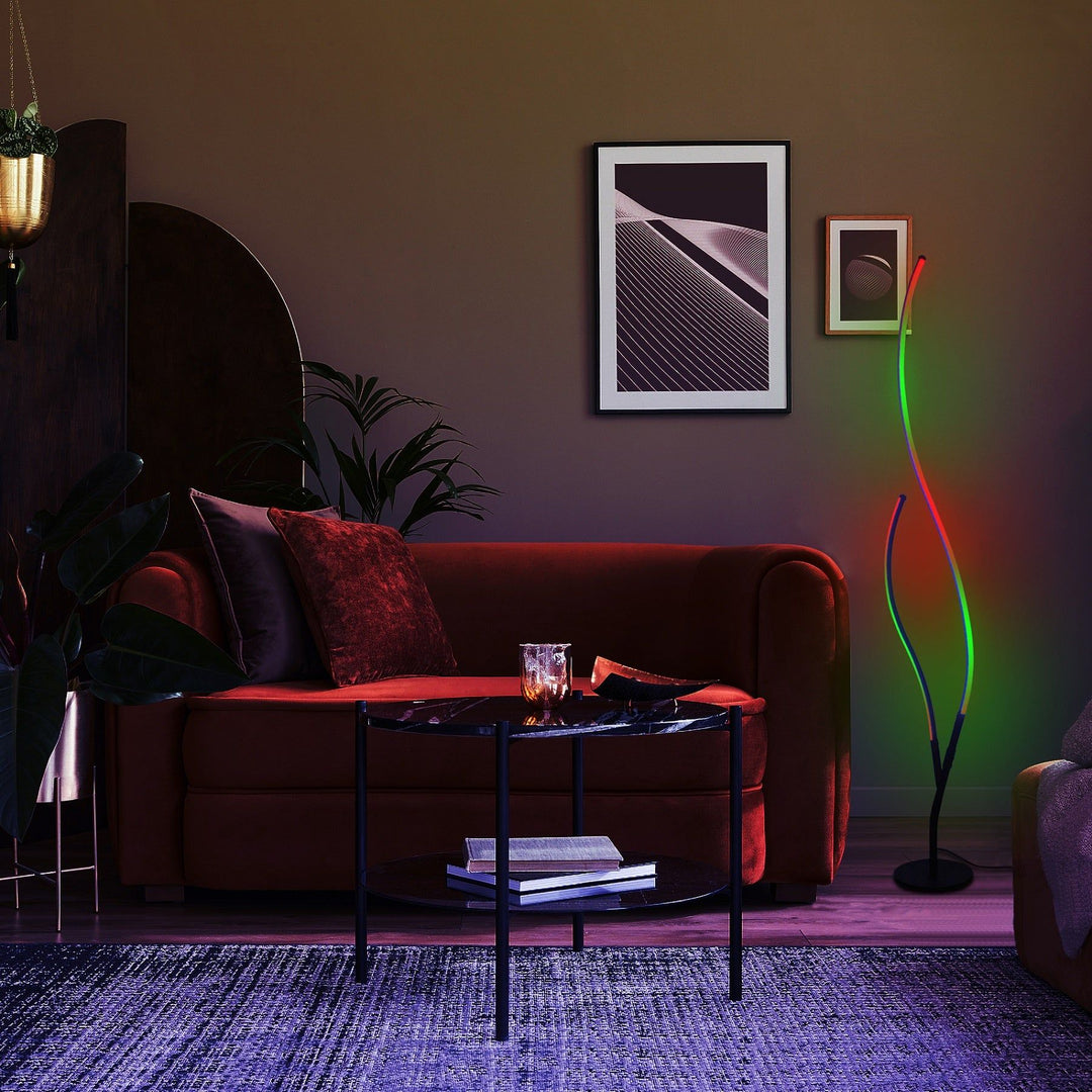 RGBCW Ripple Floor Lamp