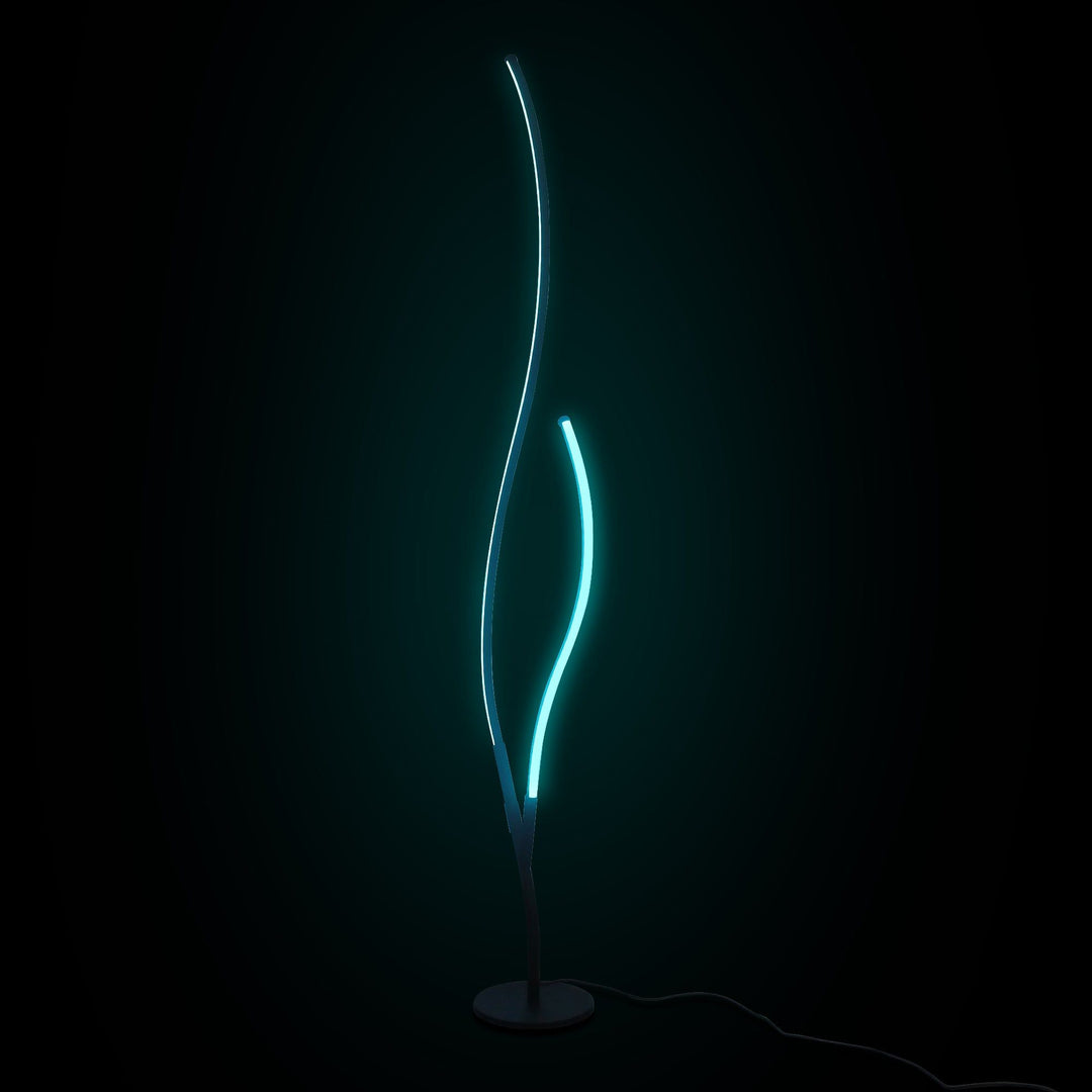 RGBCW Ripple Floor Lamp
