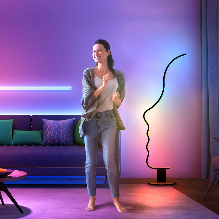 RGB Face LED Floor Lamp
