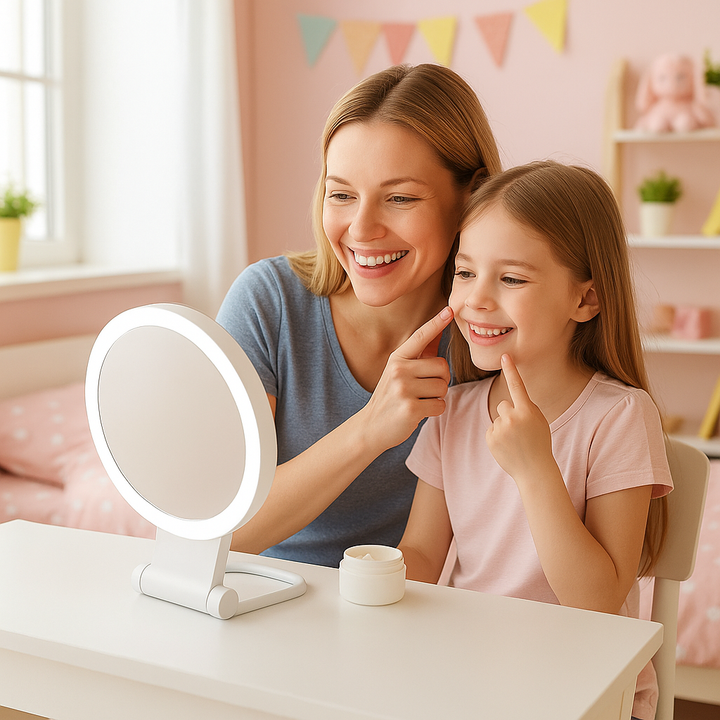 Rechargeable Travel Vanity Mirror