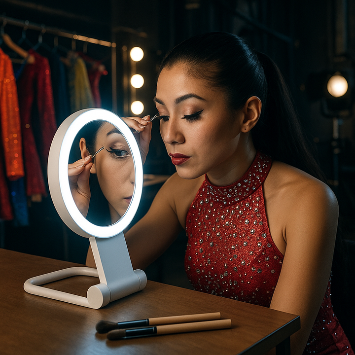 Rechargeable Travel Vanity Mirror