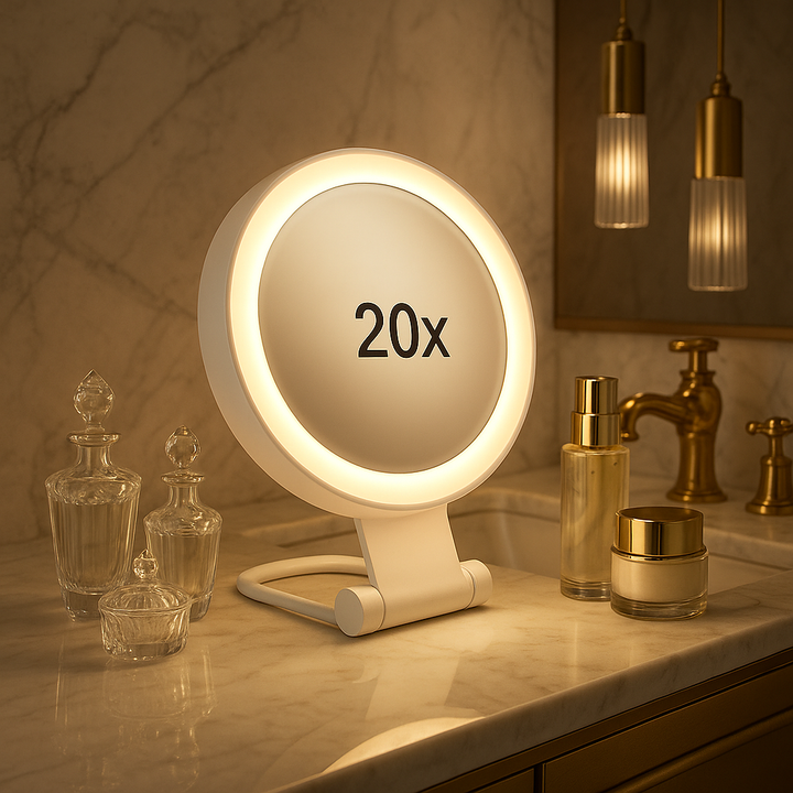 Rechargeable Travel Vanity Mirror