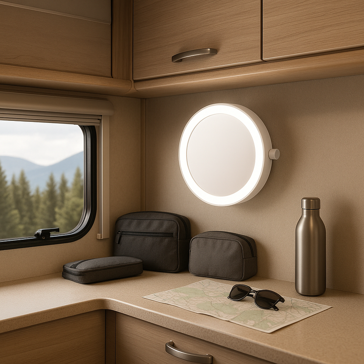 Rechargeable Travel Vanity Mirror