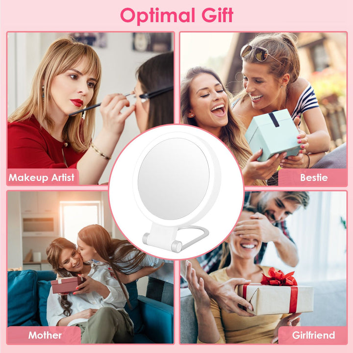 Rechargeable Travel Vanity Mirror