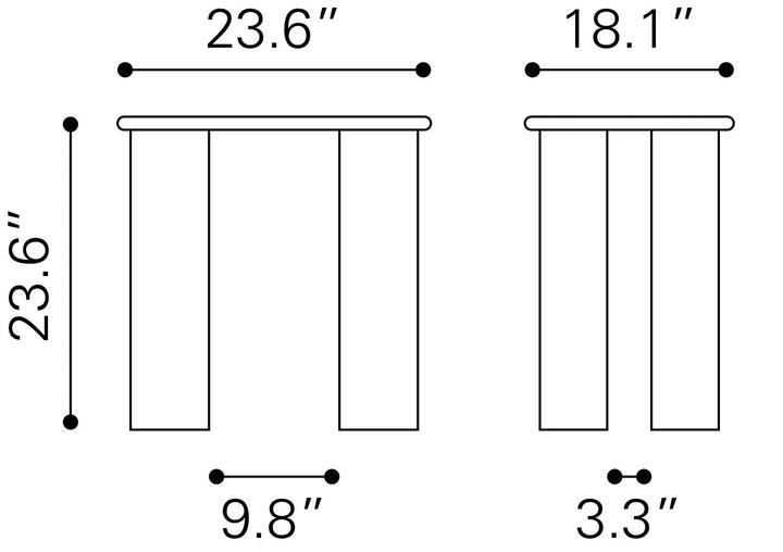Risan Side Table Natural