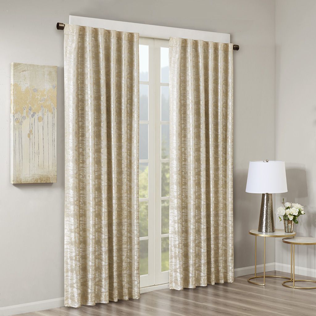 Rod Pocket/Back Tab Curtain Panel