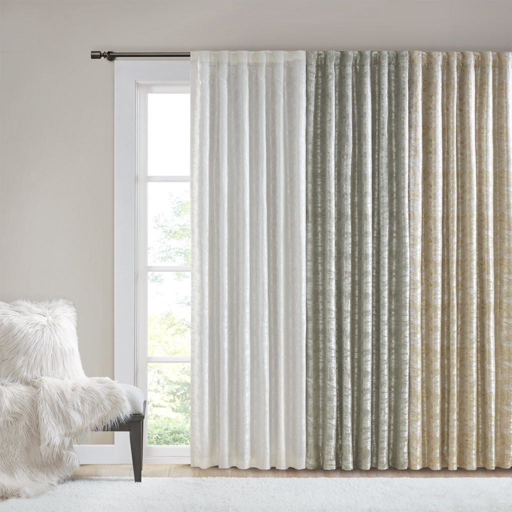 Rod Pocket/Back Tab Curtain Panel