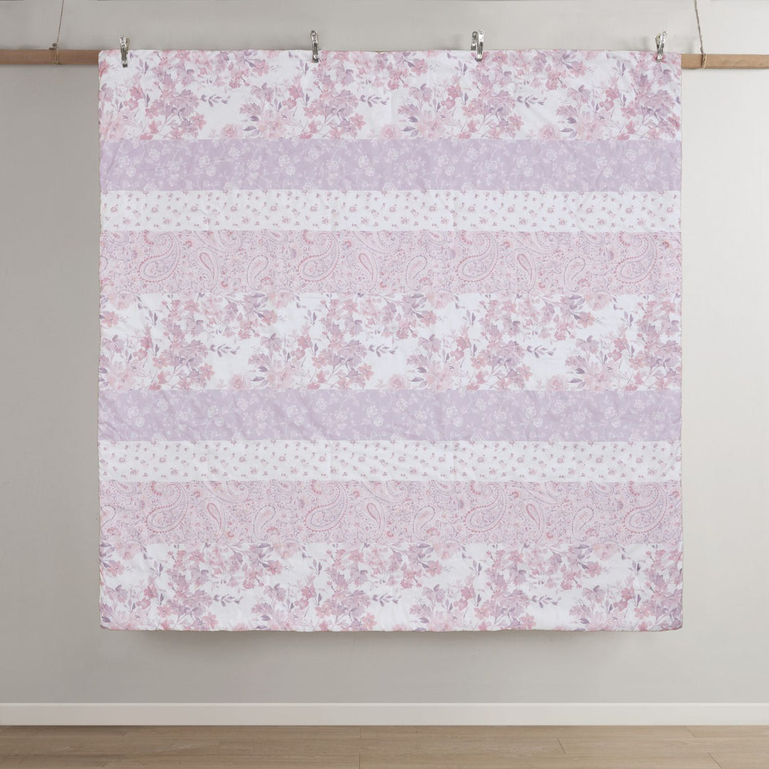 Romantic Floral Paisley Comforter Set