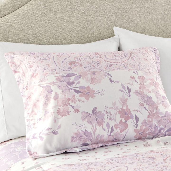 Romantic Floral Paisley Comforter Set