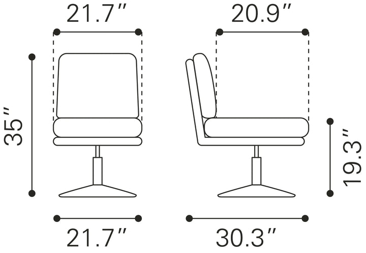 Rory Accent Chair Brown