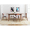 Russell Dining Chair (Set of 2) Walnut & Light Gray