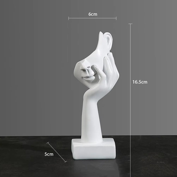 Resin Abstract  Decor Statue Table Decoration for  Room Bedroom Office Nordic Abstract  face  sculpture
