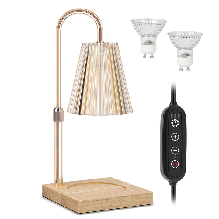 Candle Heating Lamp With Adjustable Height Electric Candle Heating Light with Timer Suitable For Scented Large Cans Of Candles