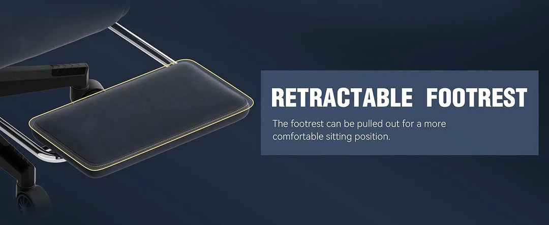 Dowinx Gaming Chair with Massage Lumbar Support, Suede Fabric Ergonomic Computer Chair with Footrest for Adults