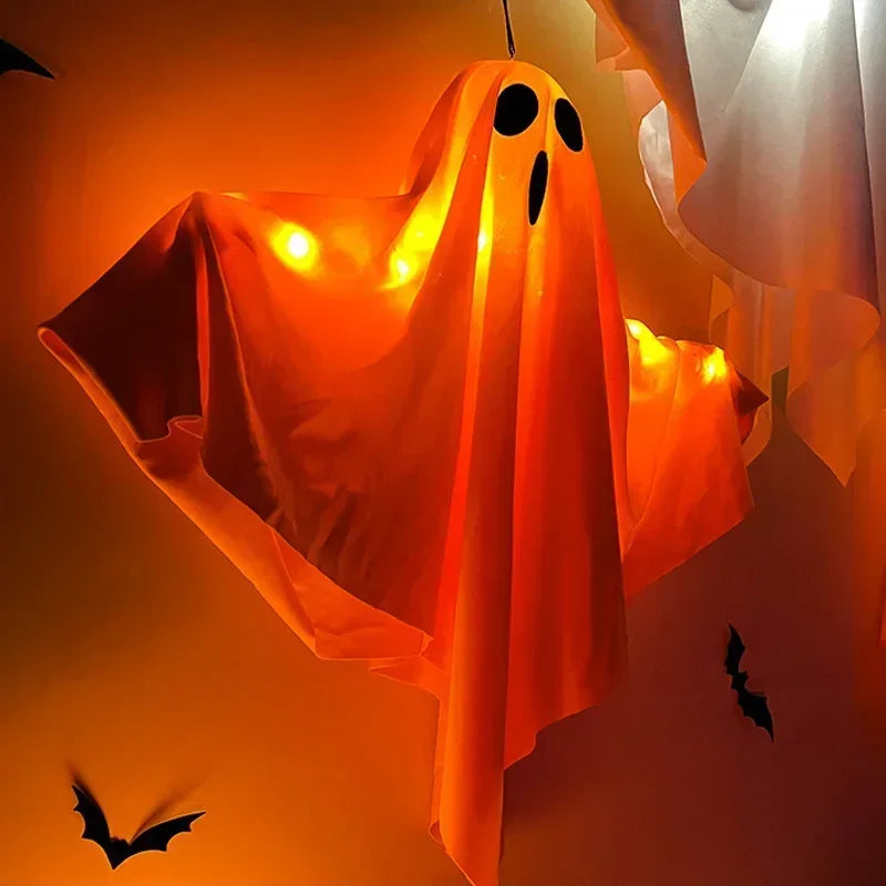 Glowing Ghost & Witch Hat String Lights â€“ Halloween LED Party & Yard DÃ©cor | Trufairs