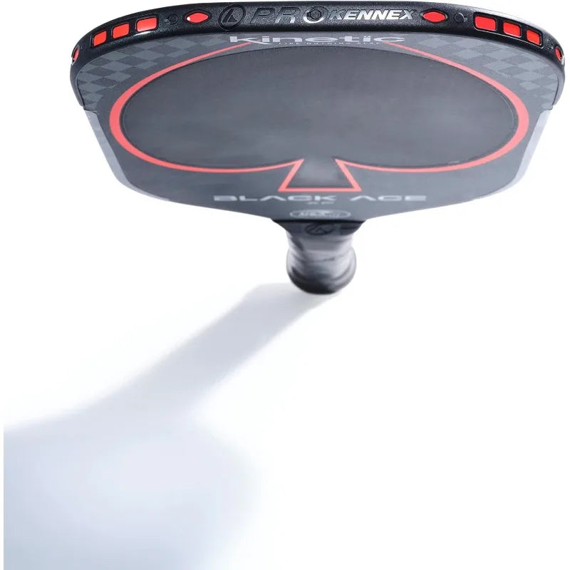 Black Ace XF  Pickleball Paddle with Toray 700 Carbon Fiber Face   Comfort Pro Grip - USAPA Approved (Cover not Included)