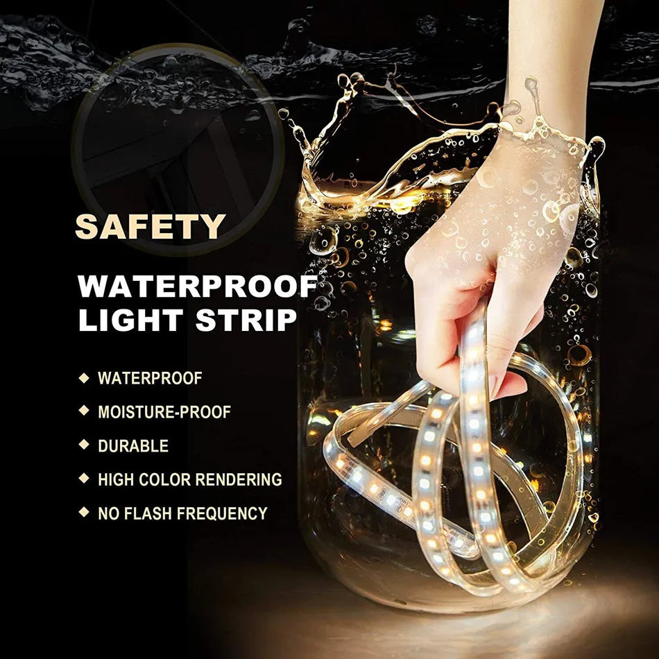 80 cm Round LED Backlit Bathroom Vanity Mirror – Anti-Fog, Touch Sensor | Trufairs