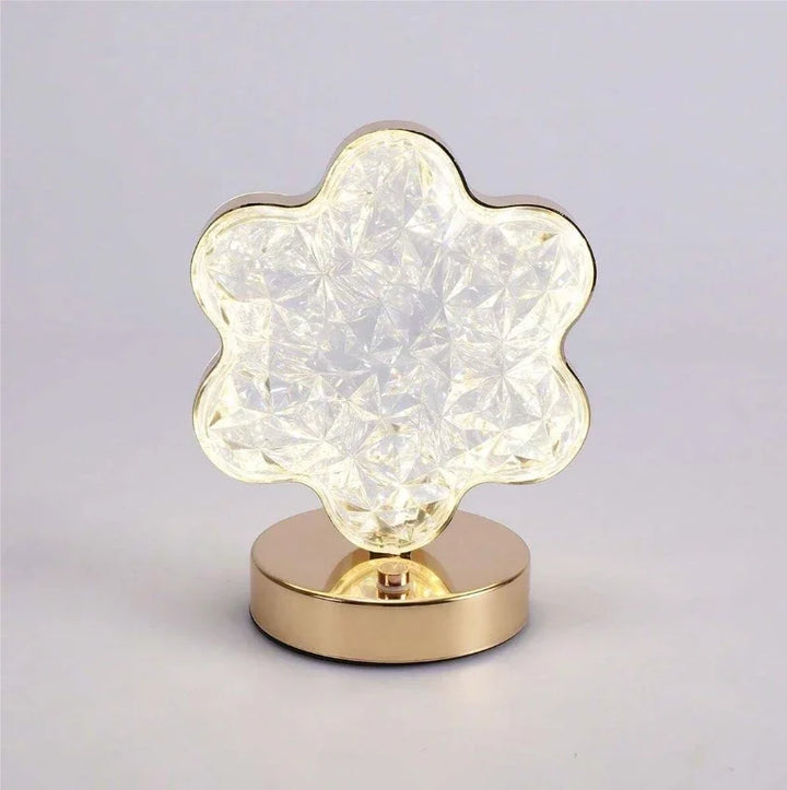 Touch Dimming Modern Desk Lamp Crystal Acrylic Table Lamp Bedroom Bedside Night Light Living Room Romantic Atmosphere Decor Lamp