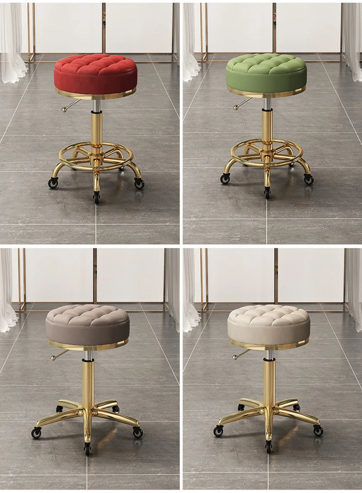 stool adjustable stool comfortable beauty salon stool with high quality for hairdressing