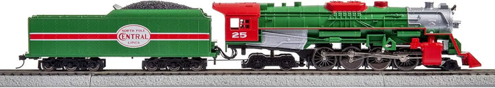 Christmas Express Bluetooth Electric HO Gauge Model Train Set with Remote,Multi-color