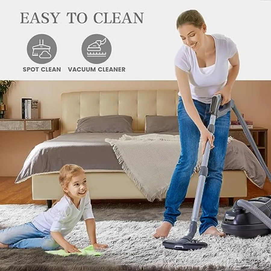 Large Shag Rugs 9X12 Plush Fuzzy Area Rugs for Living Room Large Shag Fluffy Bedroom Carpet Furry Rugs for Girls Boys Room Extr