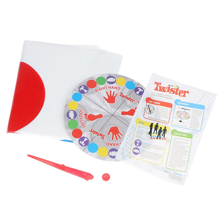 Parent Child Interactive Game Body Balance Blanket Classic Twister Party Children's Body Twisting Music Educational Sports Toys