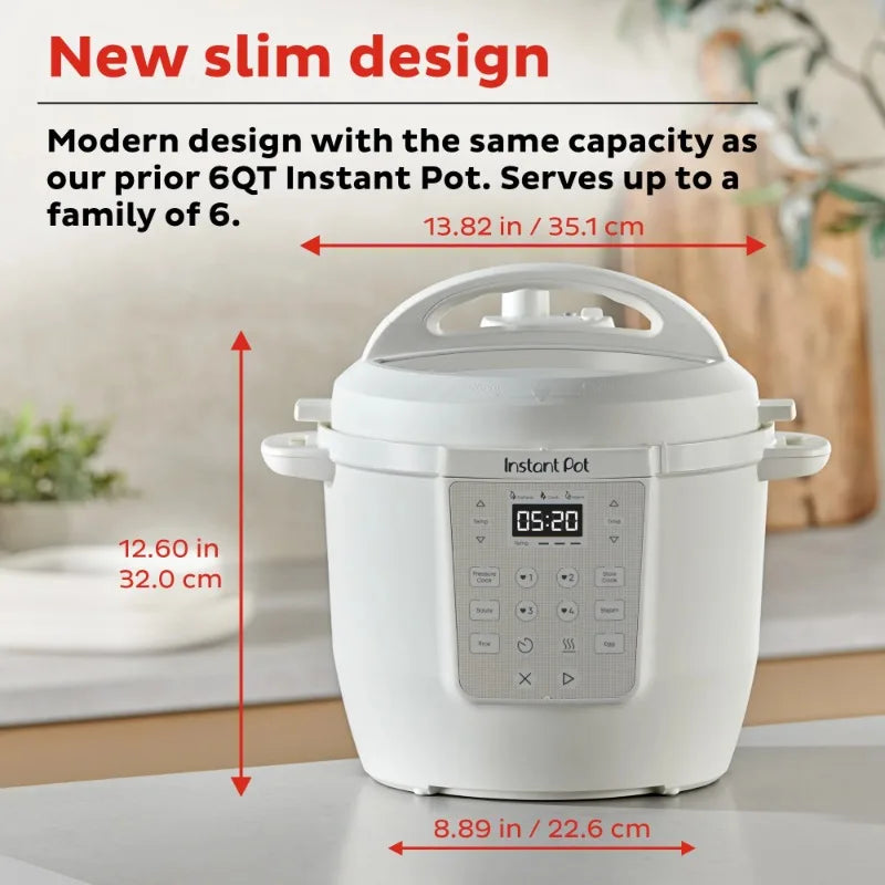 Instant Pot RIO Chef Series 6 Qt Pressure Cooker and Multi-Cooker