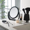 Swivel Double Sided 10X Magnification Rubberized Vanity Mirror Freestanding Makeup Mirror Ideal Dressers Desks and Vanities