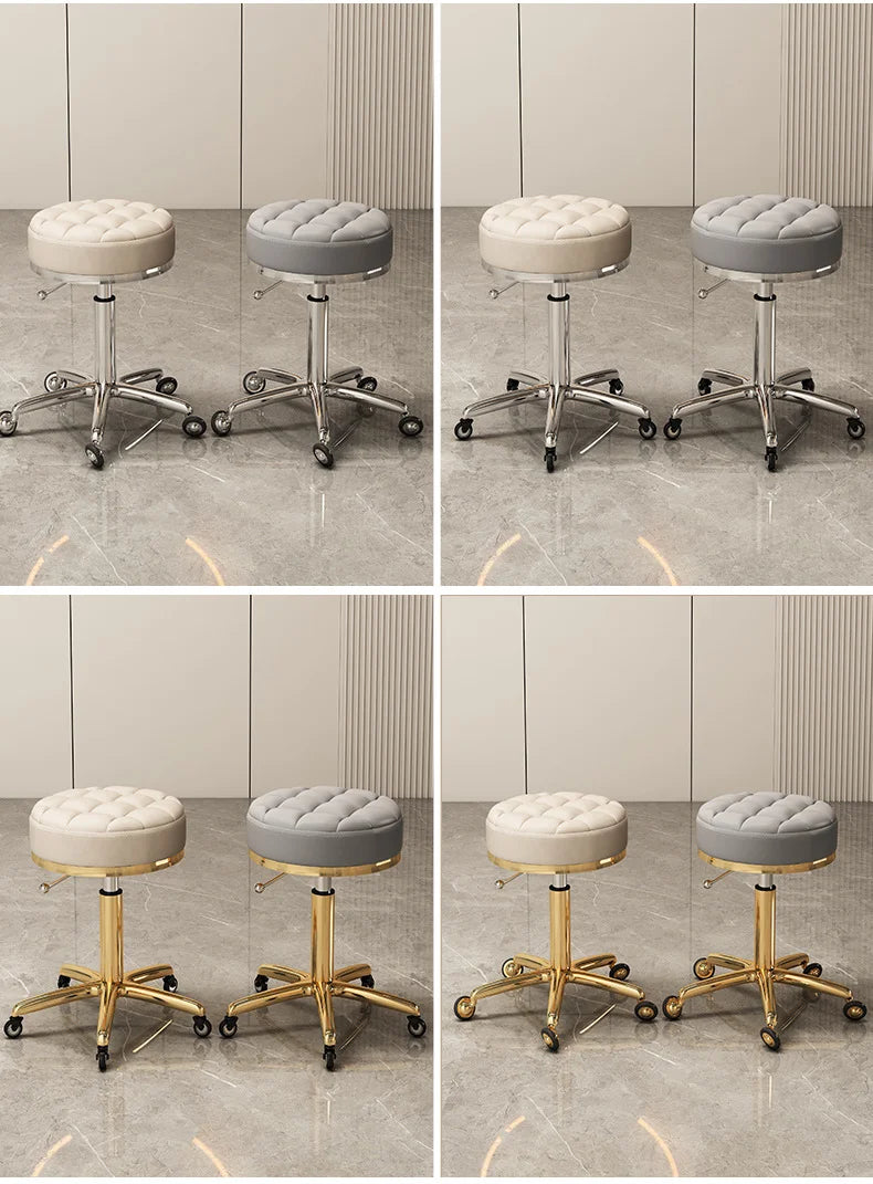 stool adjustable stool comfortable beauty salon stool with high quality for hairdressing
