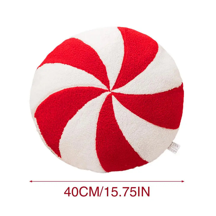 Candy Cane Pillow Comfortable Soft Christmas Pillows Bright Colors Throw Pillows Plushies Pillow Toy For Men Women Children