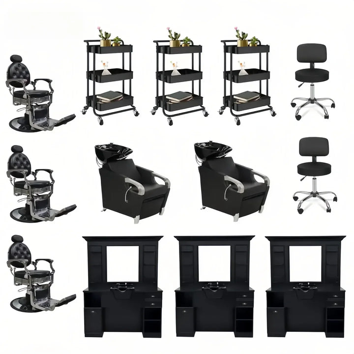 Ergonomic Design Pedicure Chair Spa Customize Salon Barber Chairs Professional Barber Sillas Plegablesmuebles Salon Furniture