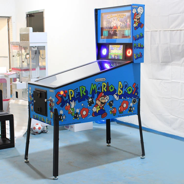 Hot Sale 32 Inch Pinball 4k 1200 Game 43 Inch Virtual Pinball Machine with Bill Pinball Arcade Puzzle with Automatic Flap