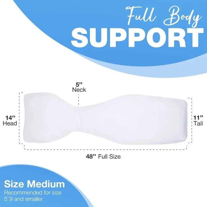 Body Pillow for Side Sleepers - Snuggle Cooling Body Pillow for Adults & Kids - Side Sleeper Long Pillow for Bed - B
