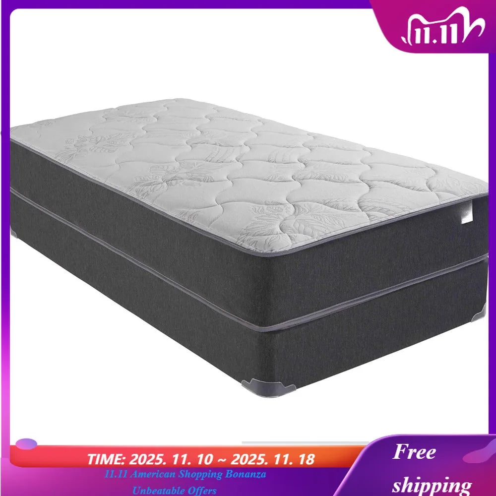 9 Inch Hybrid Medium Firm Mattress Memory Foam and Pocket Coil- Certipur-US Certified Made in USA (Queen)