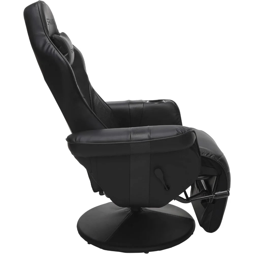 900 Gaming Chair with Footrest Recliner Racing Style High Back PC Computer Desk Office Chair - 360 Swivel, Comfortable Headrest